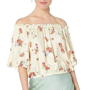 Wayf | Ginnie Off The Shoulder Floral Top